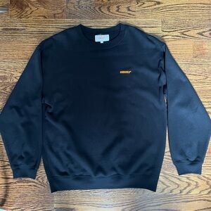 Rowing Blazers x Checks Downtown Limited Edition Black Pullover Sweater Size L